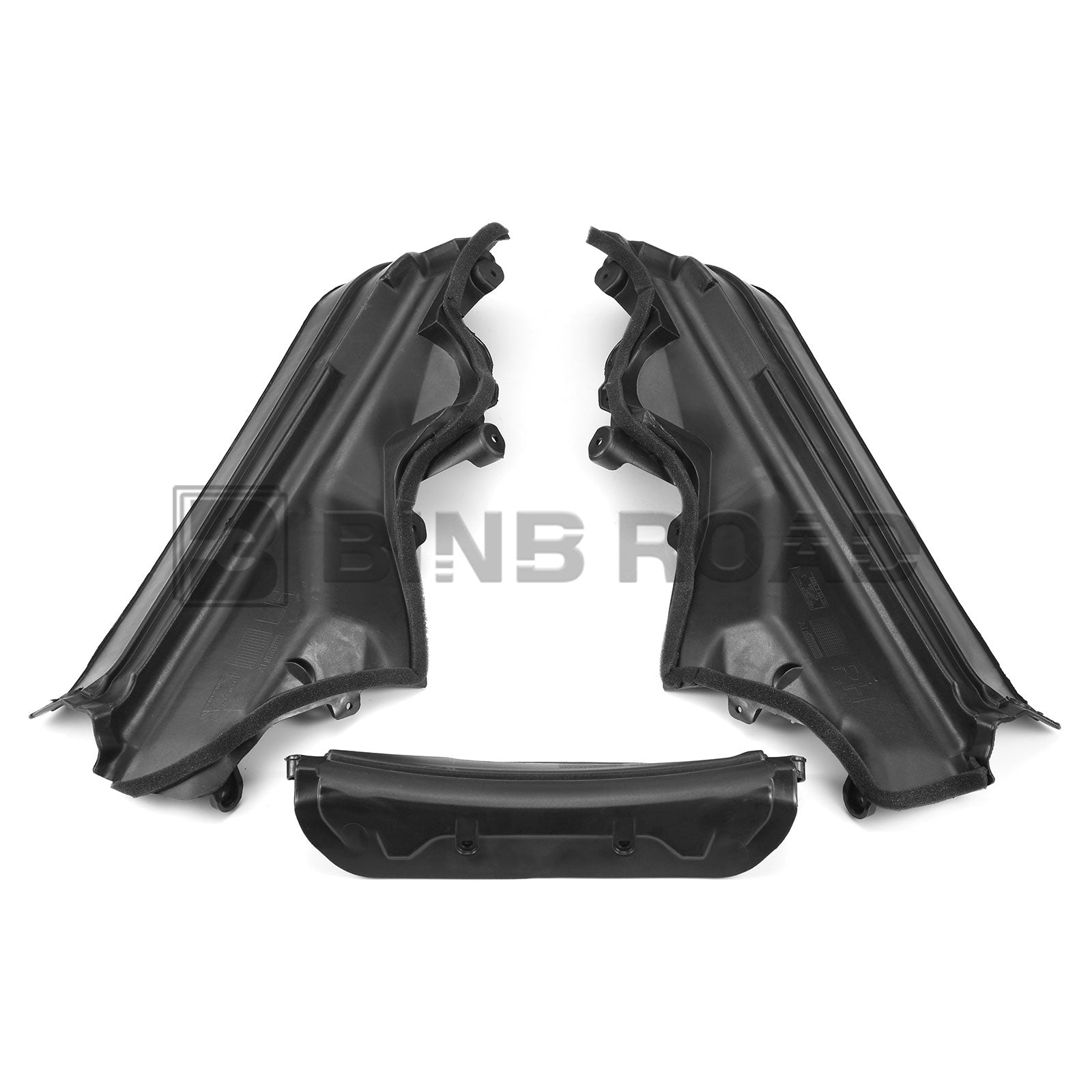 US 3PCS Engine Upper Compartment Partition Panel Set 51717169419 + 51717169420 + 51717169421