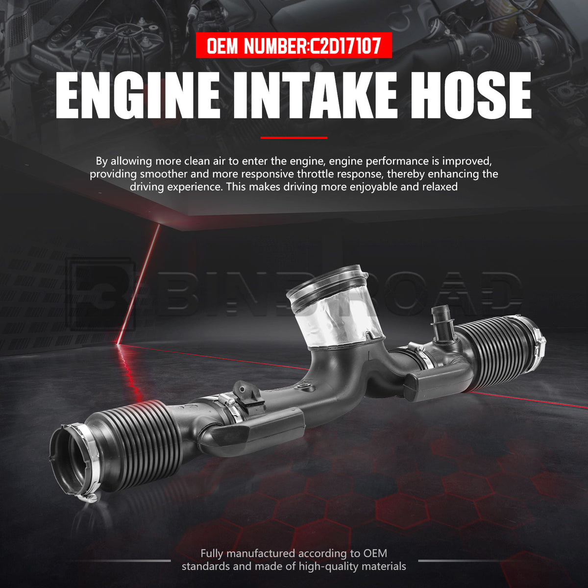 C2D17107 Air Intake Hose