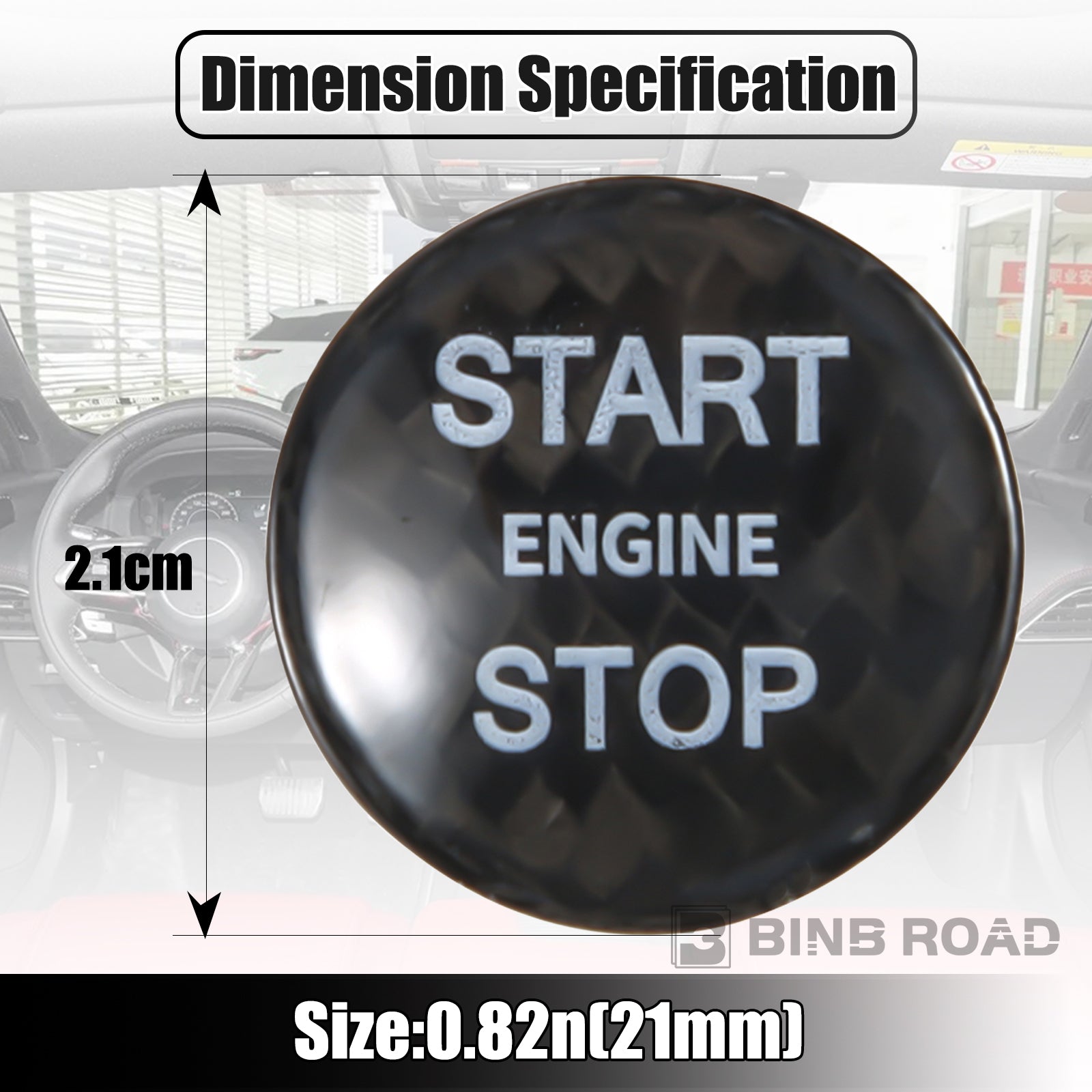 Motor Start Stop Push Kompatibel mit Land Rover Jaguar