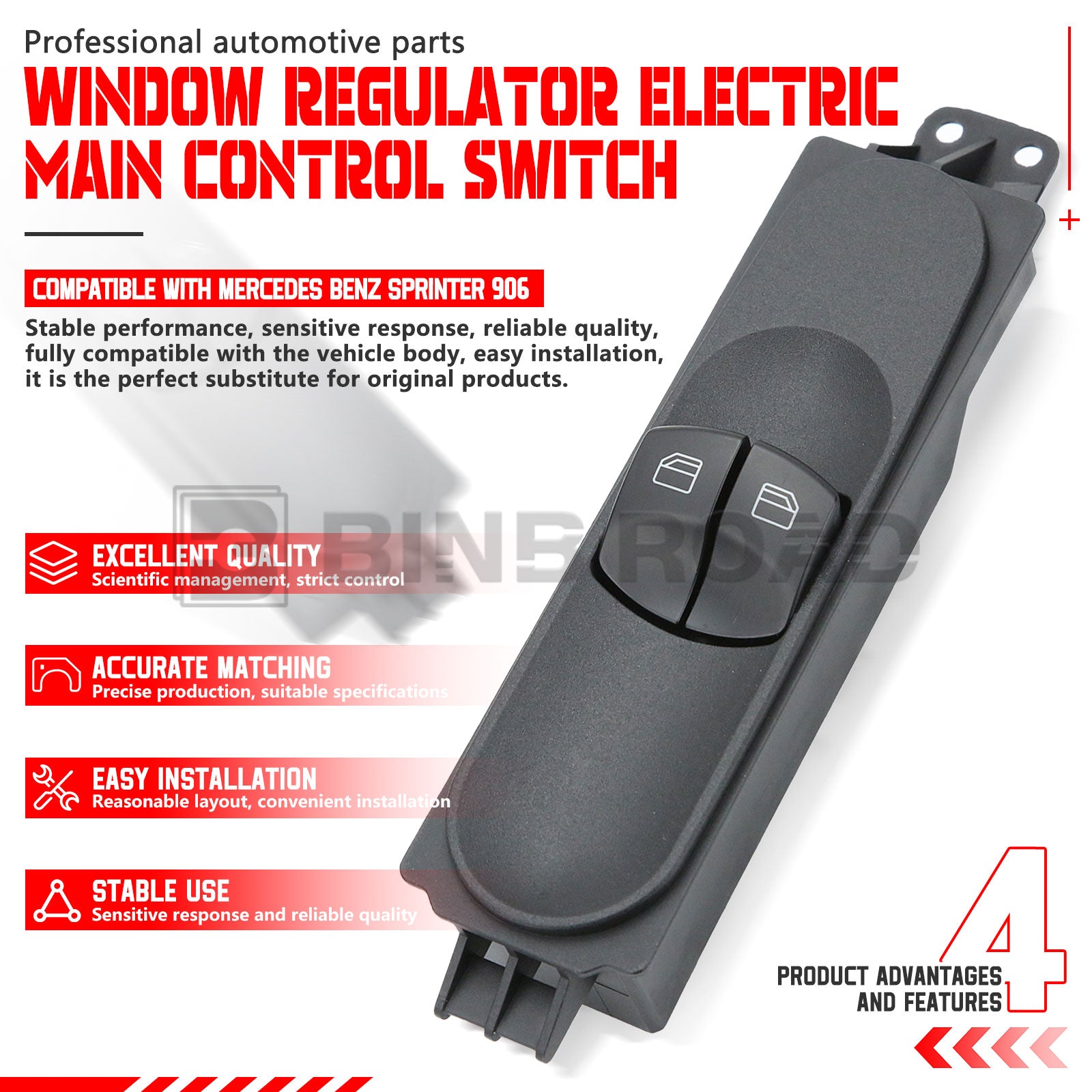 9065451513 Power Window Switch