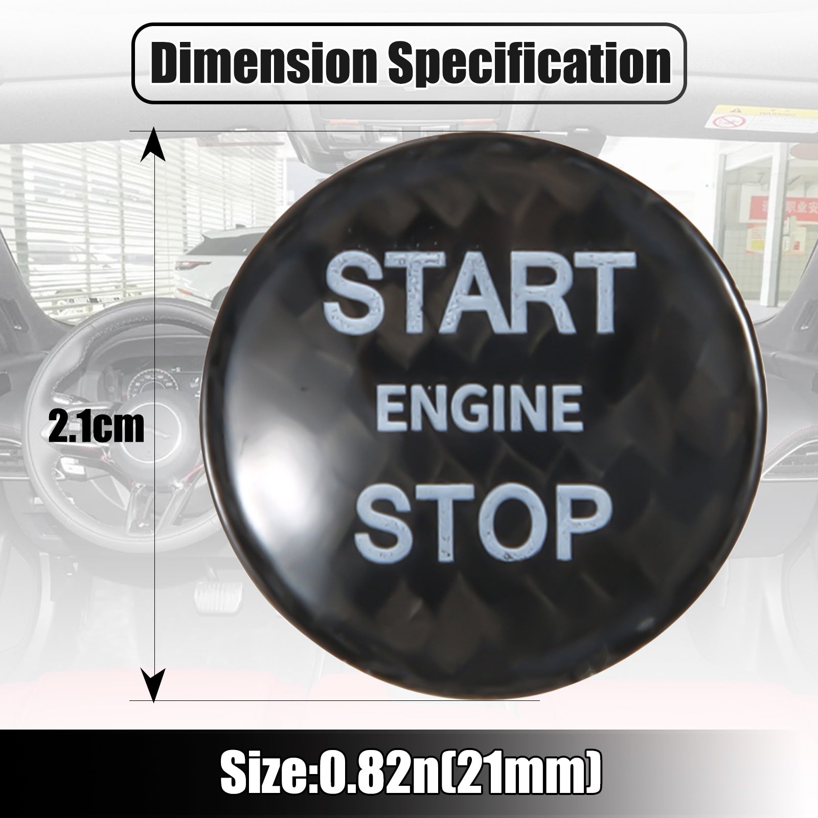 US Engine Start Stop Push Compatible with Land Rover Jaguar