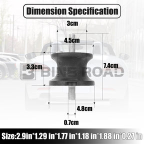 US 22316799331 Rear Transmission Mounts Bushings-2Pcs