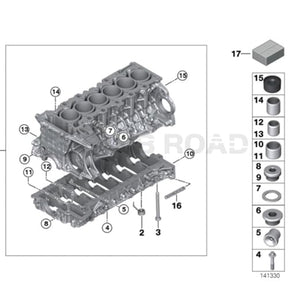 11132210959 Oil Pan Bolt