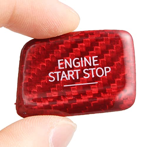 Engine Push Start Button Trim Compatible with Chevrolet