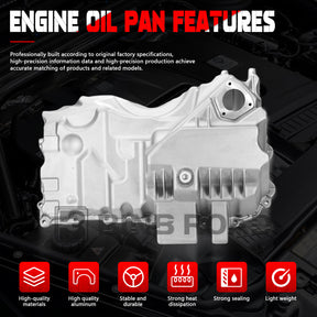 US 11137618512 Aluminum Engine Oil Pan