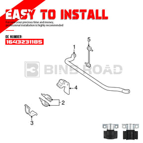 US 1643231185 Front Sway Bar Bushing Bracket