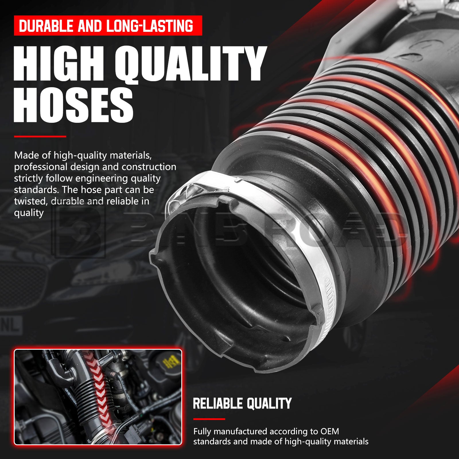 C2D17107 Air Intake Hose