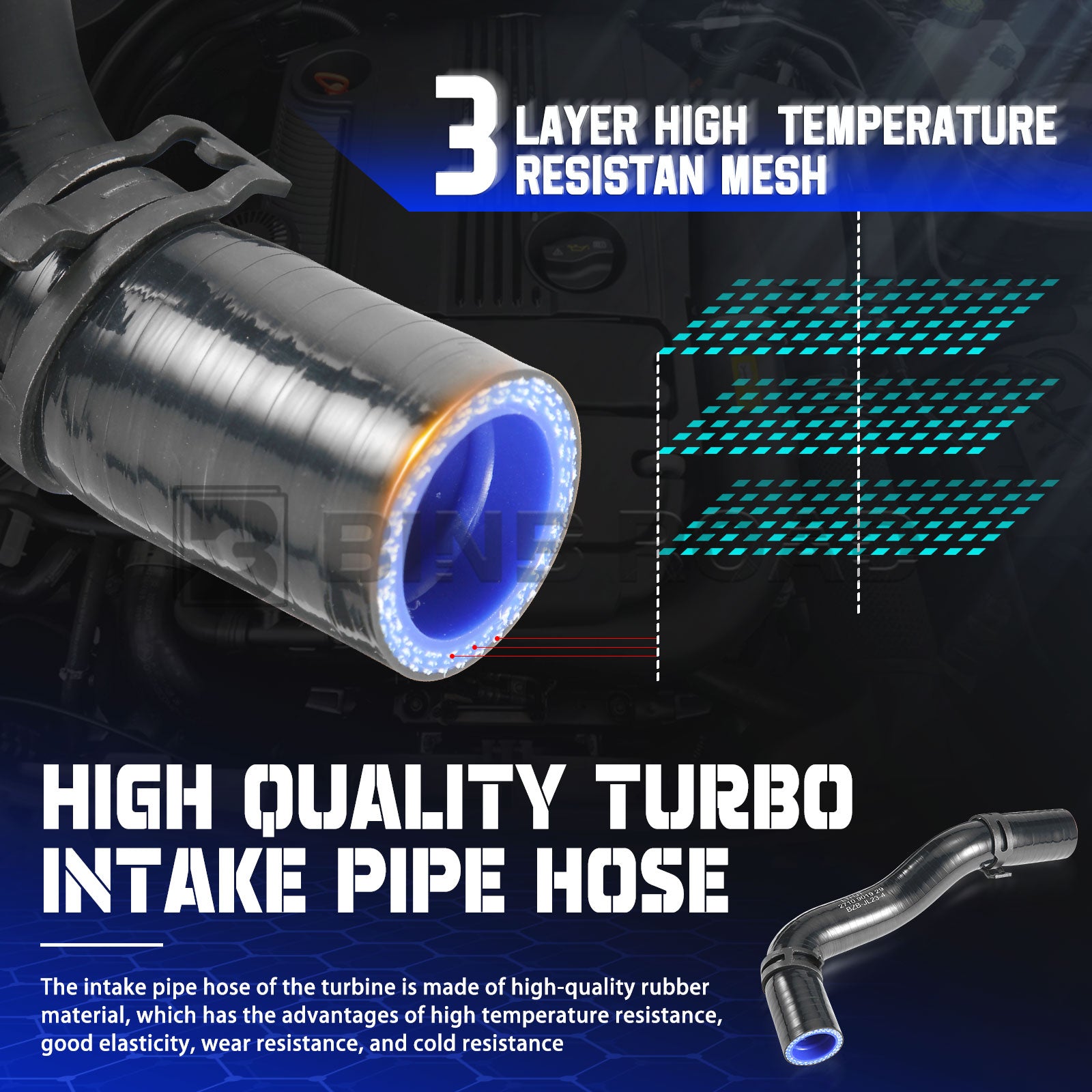 US 2710901929 Upgrade Turbo Intake Pipe Hose