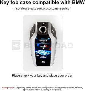 Key Fob Cover Case Compatible with BMW