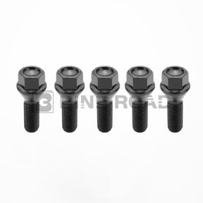 US 36136781150 Wheel Lug Bolt M12×1.5 Black