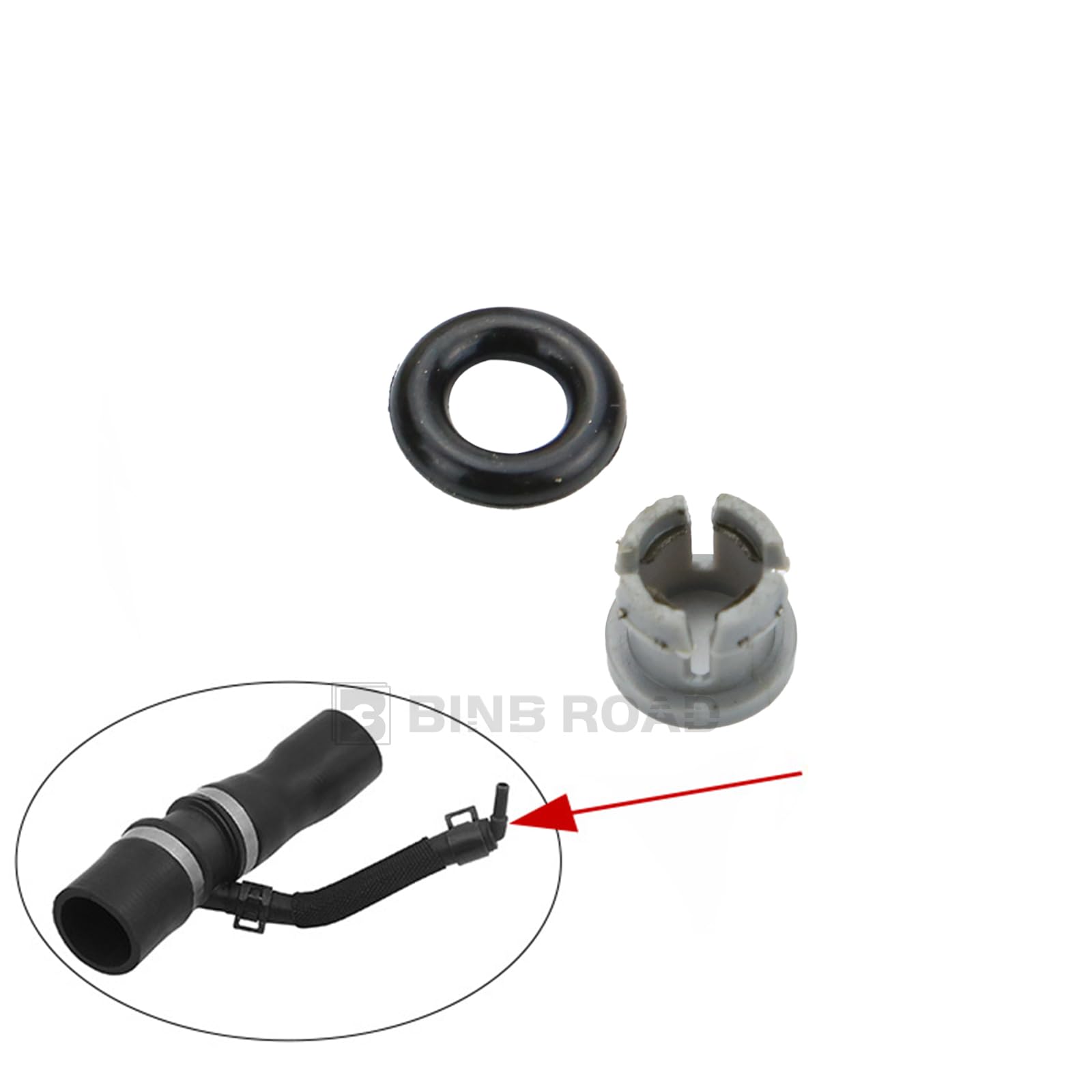 LR049990 Thermostat Water Outlet Hose Connector Kit