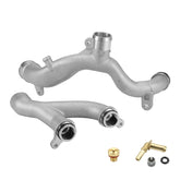 LR090630 + LR092992 Aluminum Water Pump Coolant Pipe Kit