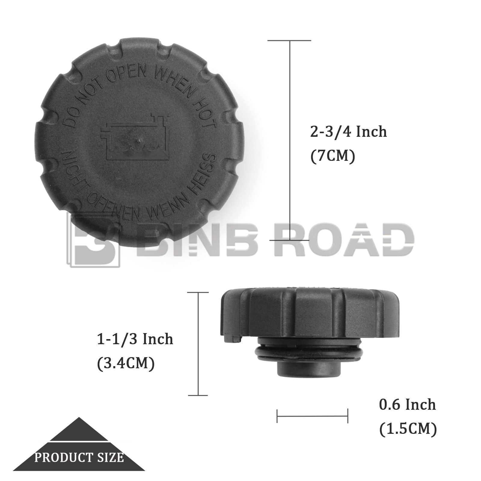 2105010615 Tank Cap Screw-On