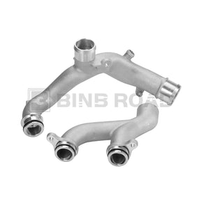 LR090630 + LR092992 Aluminum Water Pump Coolant Pipe Kit