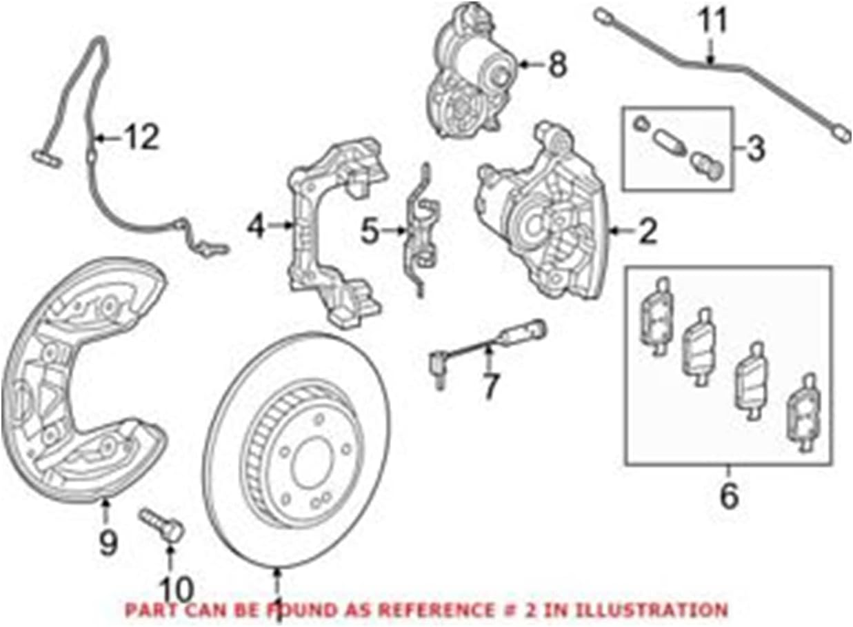 2534230181 2534230281 Brake Caliper