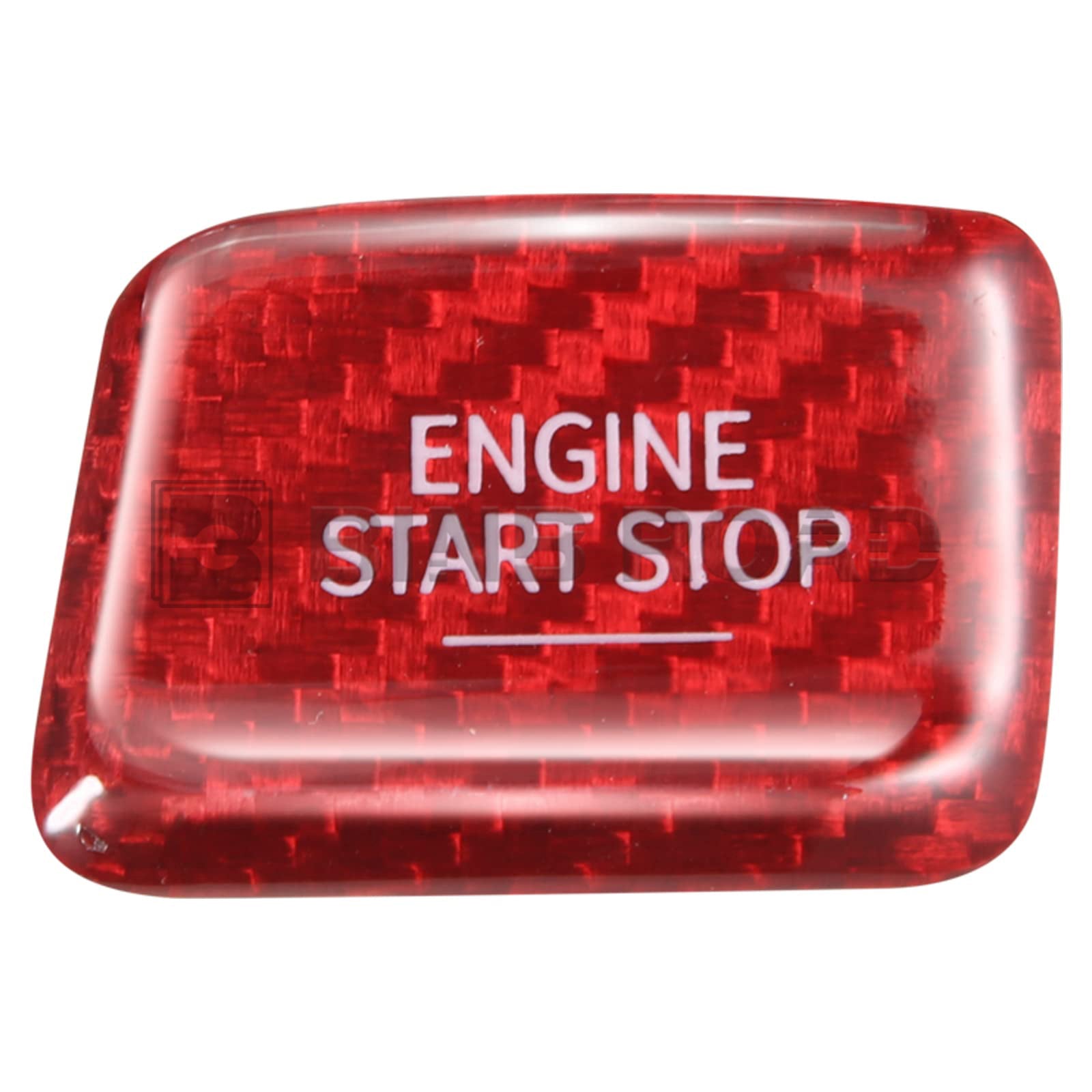 Engine Push Start Button Trim Compatible with Chevrolet