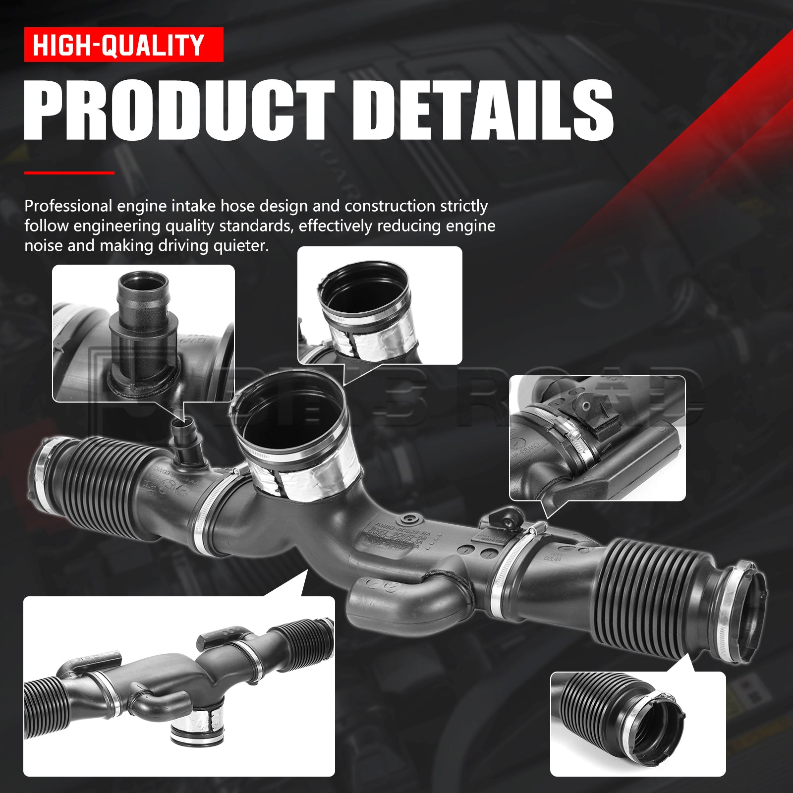 US C2D17107 Air Intake Hose