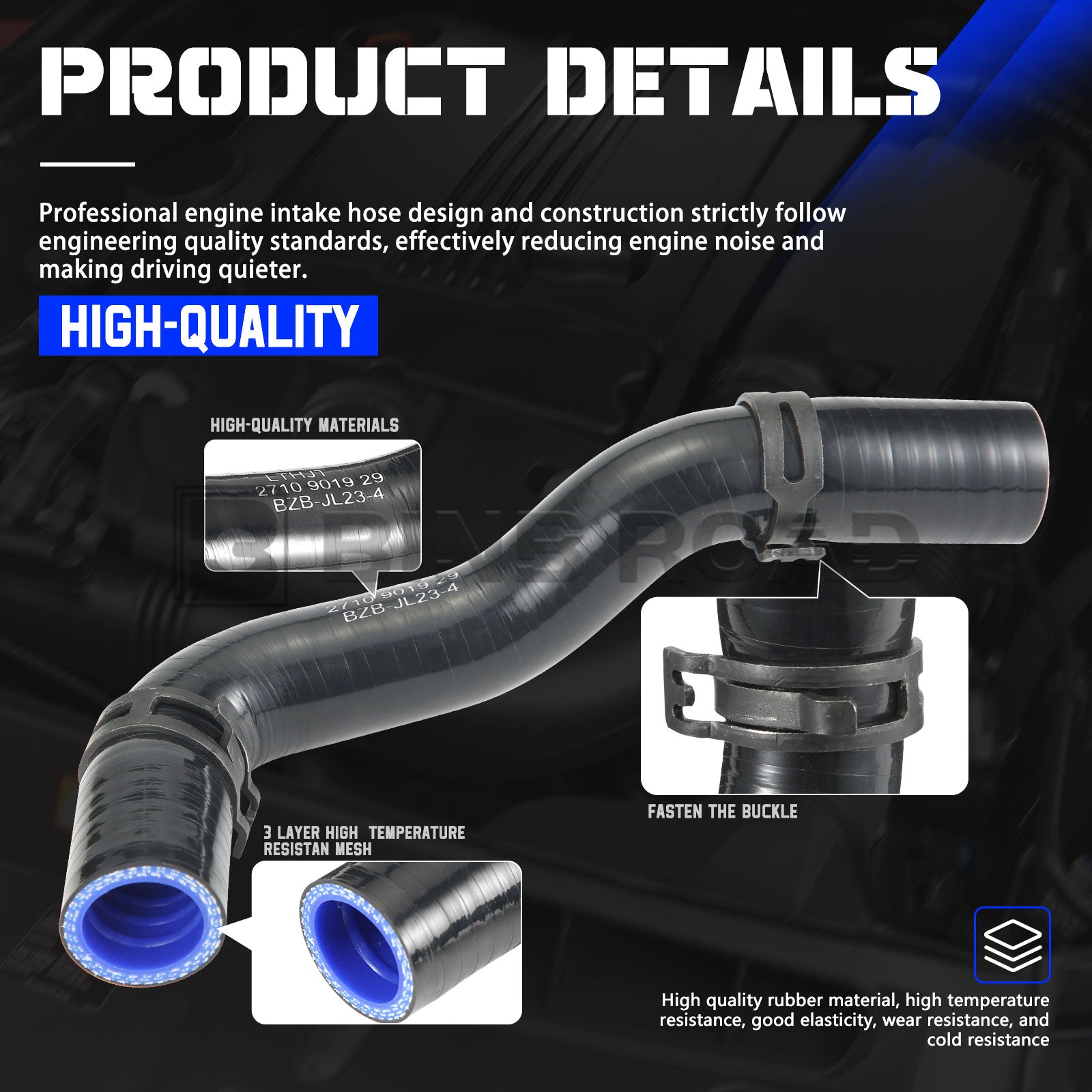 US 2710901929 Upgrade Turbo Intake Pipe Hose