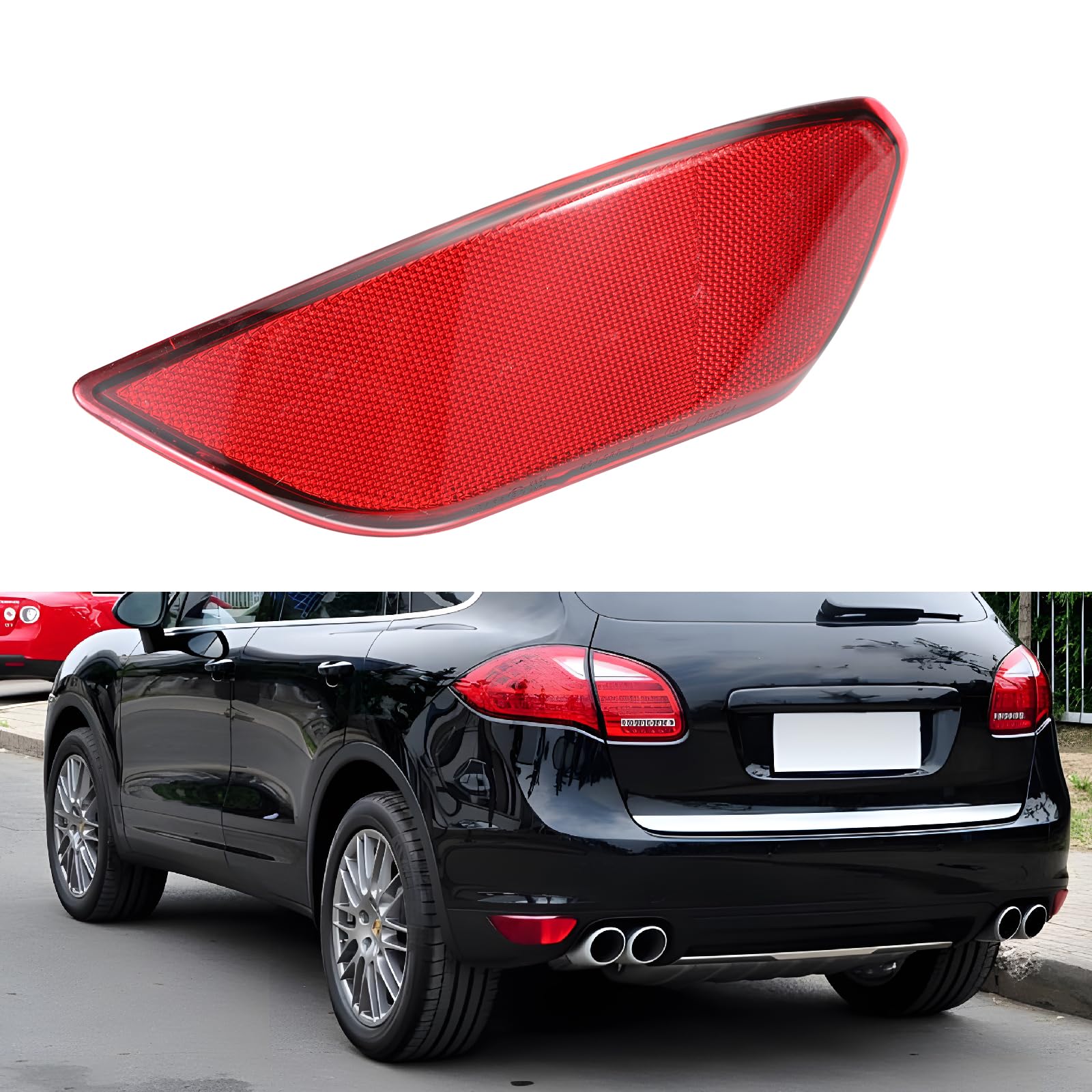 95863110500 Rear Bumper Reflector