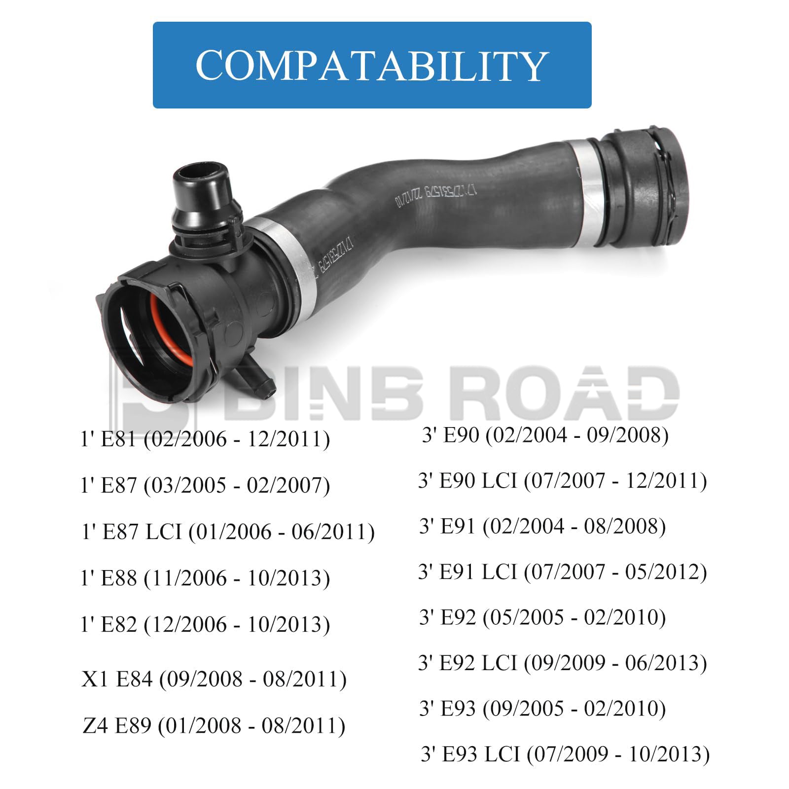 17127531579 Upper Radiator Coolant Hose