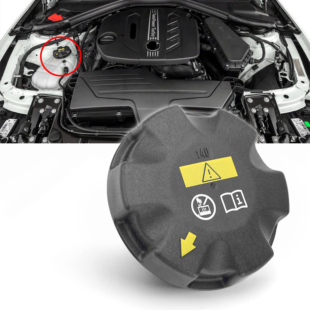 17117639020 Coolant Cover