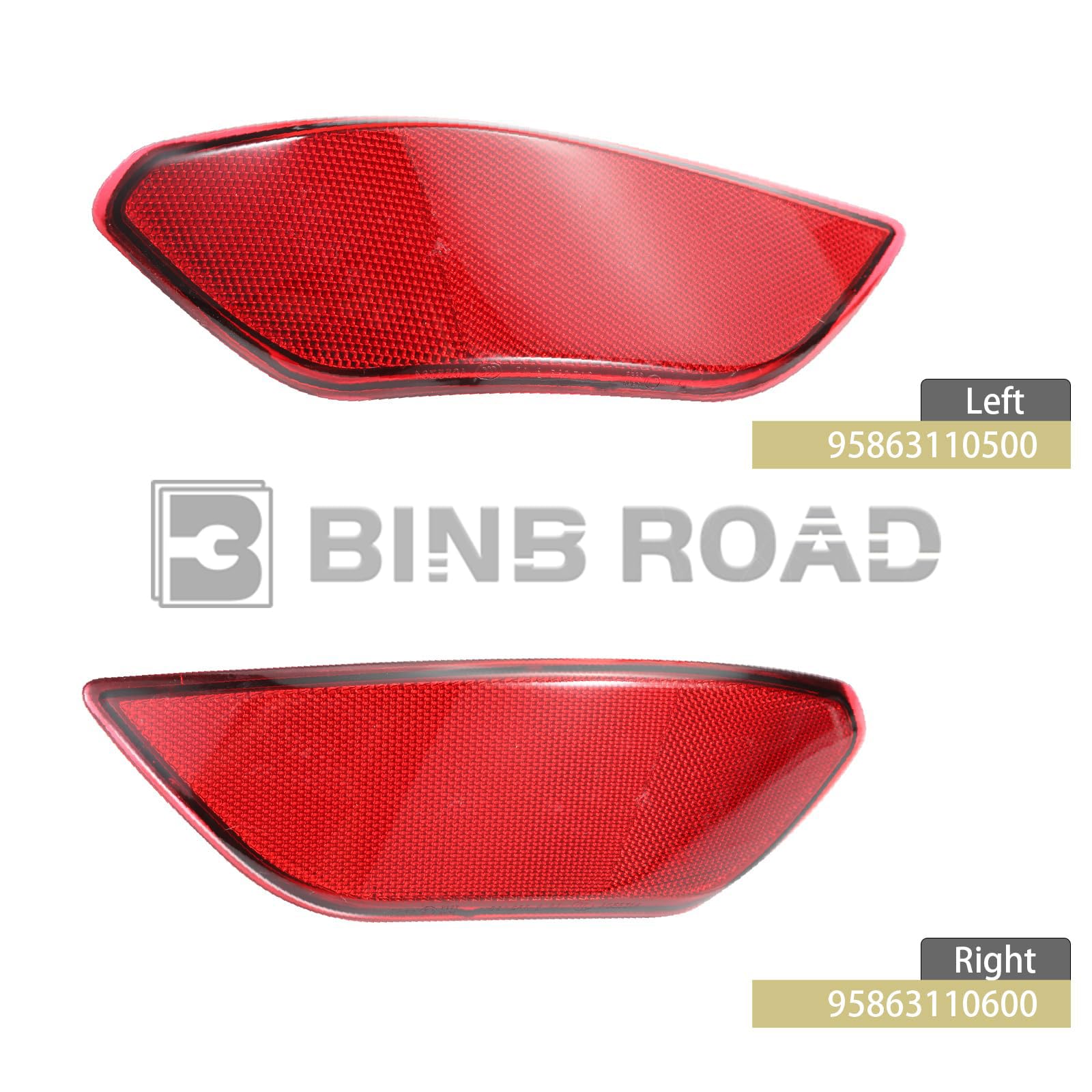 US 95863110500 Rear Bumper Reflector