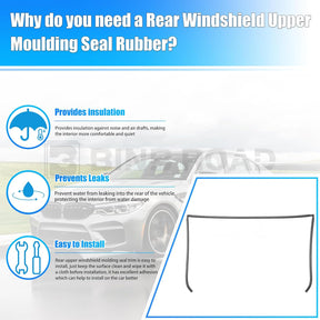 51317027916 Rear Windshield Seal Rubber