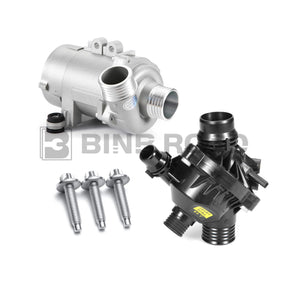 11537549476+11517586925+11510392553 Electric Engine Water Pump & Thermostat with Bolt