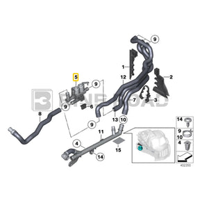 64219310349 Engine Heater Control Valve Solenoid