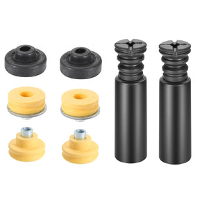 33506771738 + 33506771737 + 33536767334 + 33506767010 Rear Upper Lower Shock Absorber Mounts Grommets Bump Stops Kit