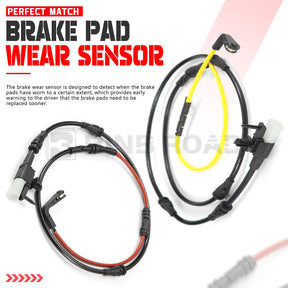 US LR045959 + LR033295 Front and Rear Brake Pad Wear Sensor