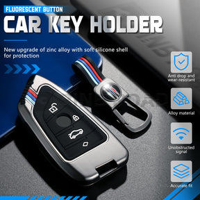 Key Fob Cover Compatible with BMW 3 5 7 Series X1 X2 X3 X5 X6 X7